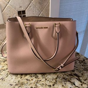 Michael Kors Blush Pink Purse plus Matching Wallet